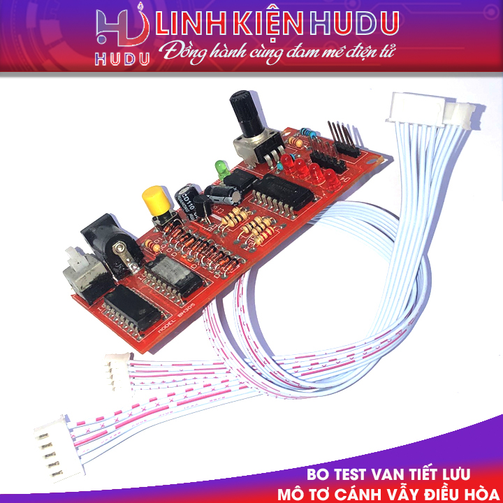 Bo test van tiết lưu và mô tơ cánh vẫy điều hòa